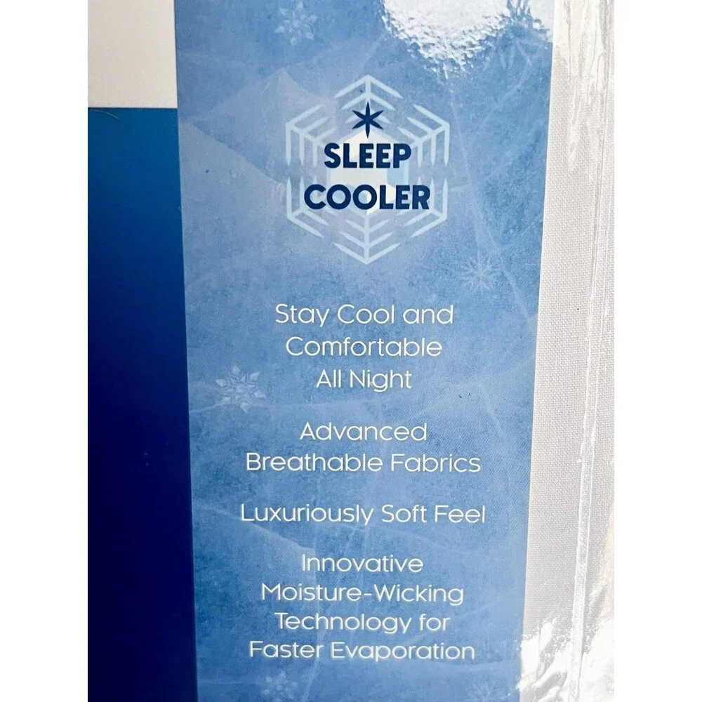 Comfort Cool 4 Piece Ultra Soft Cooling Sheet Set - Queen Size - NEW IN Package